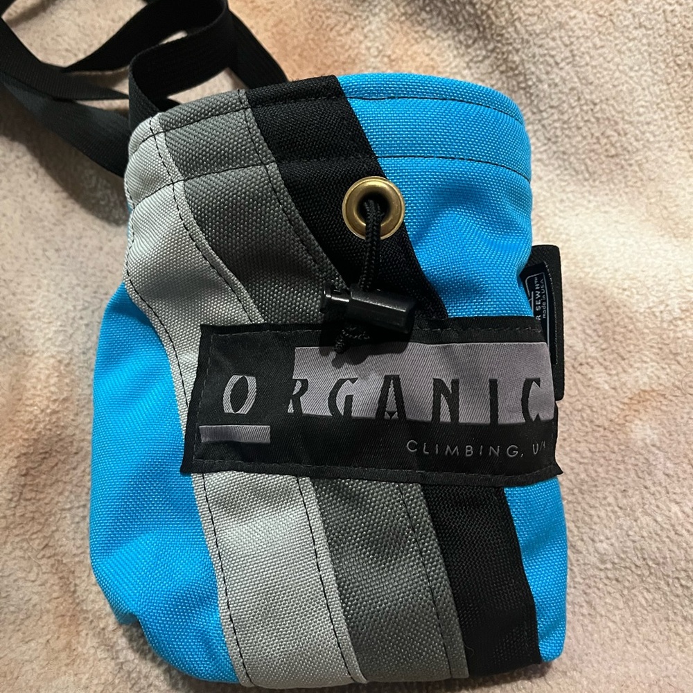 Organic chalk bag